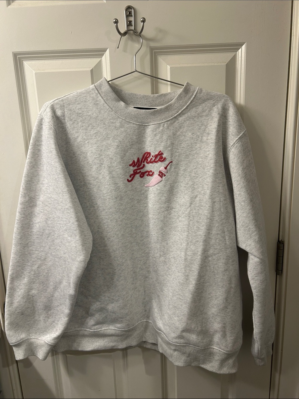 White Fox Spicy Gal Crewneck